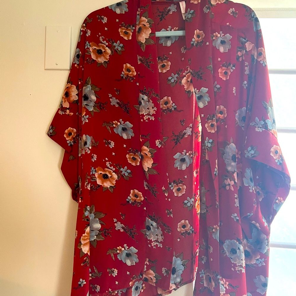 Floral kimono